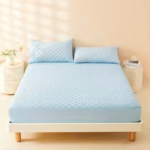 Protège-Matelas Matelassé 160x200x30 cm Imperméable – Housse Respirante Anti-Taches – Confort Doux & Ajustement Parfait